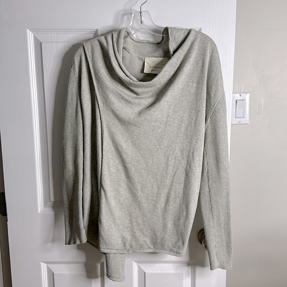 Workhall campre clothing corp plants matter size medium scoop neck cardigan
